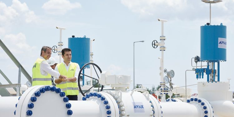 Μητσοτάκης και Πετκόφ εγκαινίασαν τον ελληνοβουλγαρικό αγωγό – Η ταυτότητα του έργου