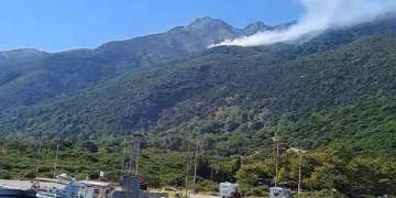 Πυρκαγιά σε δασική έκταση ξέσπασε το πρωί στη Σαμοθράκη