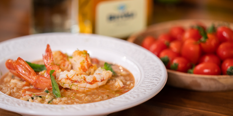 Ριζότο (Risotto) με Γαρίδες