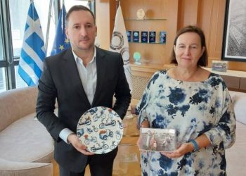 Συνάντηση του Δημάρχου Αλεξανδρούπολης με την Πρέσβειρα της Ολλανδίας