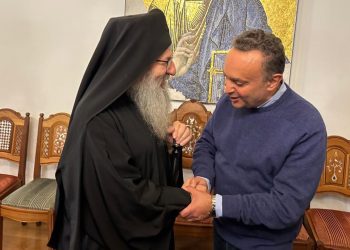Αντιπροσωπεία της ΔΣΟ επισκέφθηκε το Άγιο Όρος – Συμμετείχε ο Βουλευτής Έβρου Σταύρος Κελέτσης