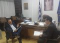 Συνάντηση Κελέτση – Πλεύρη για τα προβλήματα του Κ.Υ. Σαμοθράκης