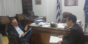 Συνάντηση Κελέτση – Πλεύρη για τα προβλήματα του Κ.Υ. Σαμοθράκης