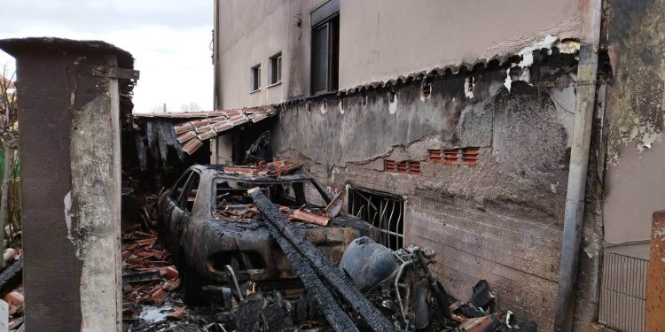 Πυρκαγιά στον Απαλό Έβρου