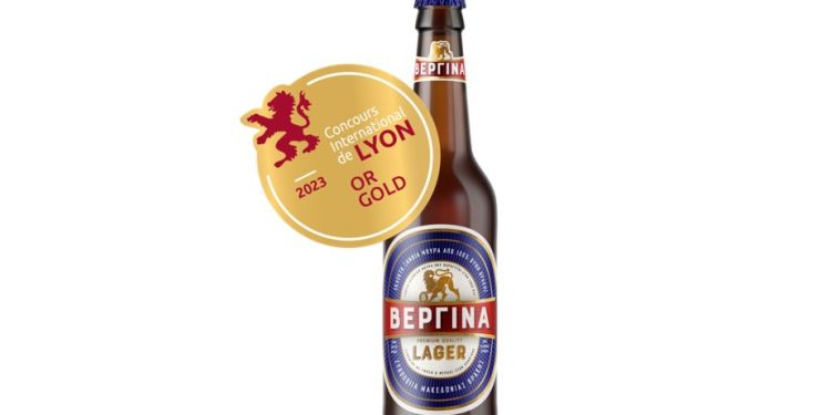 Νέες διεθνείς διακρίσεις για την μπύρα ΒΕΡΓΙΝΑ στον Διεθνή Διαγωνισμό Concours International de Lyon 2023