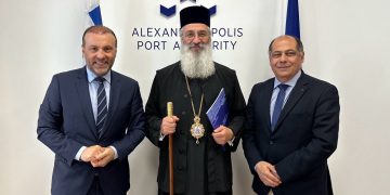 Αλεξανδρούπολη: Τα γραφεία του Ο.Λ.Α. επισκέφτηκε ο Μητροπολίτης Άνθιμος