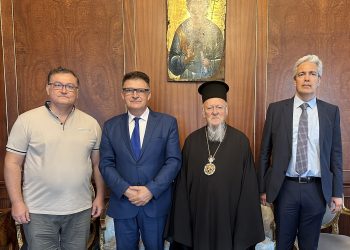 Επίσκεψη του Αντιπεριφερειάρχη στον Οικουμενικό Πατριάρχη κ.κ. Βαρθολομαίο στο Φανάρι