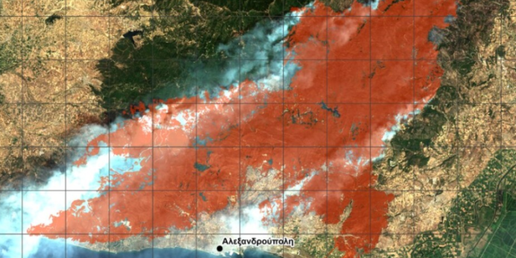 Φωτιά στον Έβρο: Κάηκαν πάνω από 617.000 στρέμματα