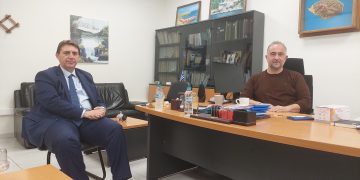 Έβρος: Συνάντηση Δασάρχη Αλεξανδρούπολης κ. Πιστόλα με Πρόεδρο Συνδέσμου Βιοτεχνιών & Βιομηχανιών Έβρου κ. Γιορδαμλή
