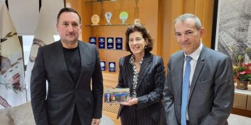 Στην Αλεξανδρούπολη η νέα Πρέσβειρα της Γαλλίας στην Αθήνα Laurence Auer