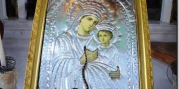 Η Παναγία η Φιδούσα στον Άγιο Νεκτάριο Αλεξανδρούπολης
