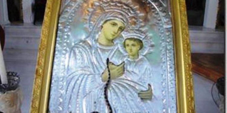 Η Παναγία η Φιδούσα στον Άγιο Νεκτάριο Αλεξανδρούπολης