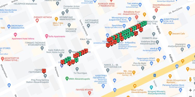 Απαγόρευση στάσης – στάθμευσης στην οδό Βενιζέλου