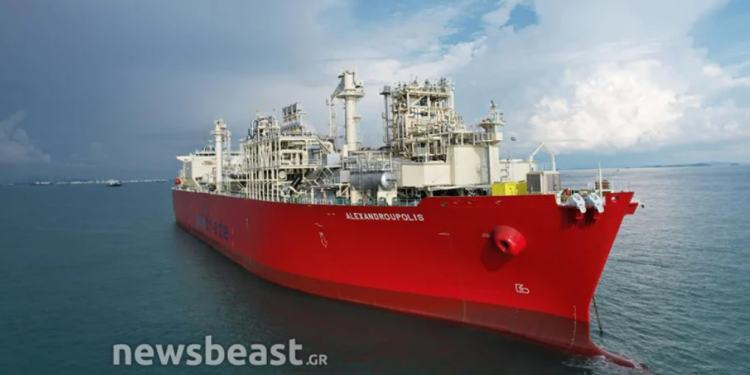 Ξεκίνησε το ταξίδι της προς την Αλεξανδρούπολη η πλωτή μονάδα FSRU