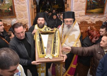 Υποδοχή Ιερής Εικόνας της Παναγίας Σουμελά στην Αλεξανδρούπολη