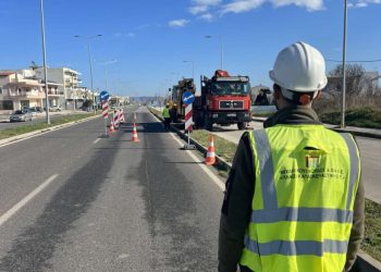 Αλεξανδρούπολη: Ξεκίνησαν τα έργα αποκατάστασης του δρόμου από τον Απαλό έως το αεροδρόμιο