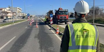 Αλεξανδρούπολη: Ξεκίνησαν τα έργα αποκατάστασης του δρόμου από τον Απαλό έως το αεροδρόμιο
