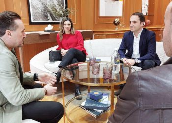 Αλεξανδρούπολη: Συνάντηση Γιάννη Ζαμπούκη με υπουργό Κοινωνικής Συνοχής Σοφία Ζαχαράκη