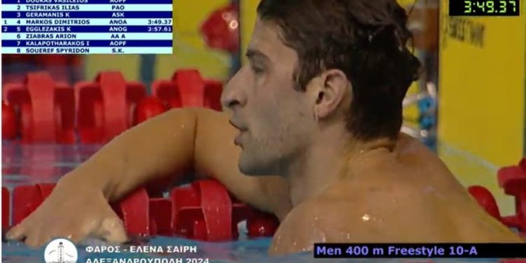 ΦΑΡΟΣ – ΕΛΕΝΑ ΣΑΪΡΗ 2024: Αυλαία με πανελλήνια ρεκόρ από Μάρκο, Πυρίλη, Δημανόπουλο