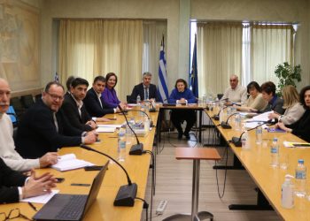 Σύσκεψη εργασίας της ΠΑΜΘ παρουσία της Υπουργού Πολιτισμού κας. Λίνας Μενδώνη