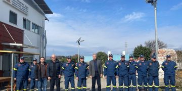 Έβρος: Στο Εθελοντικό Πυροσβεστικό Κλιμάκιο Φερών ο Υφυπουργός Κλιματικής Κρίσης & Πολιτικής Προστασίας