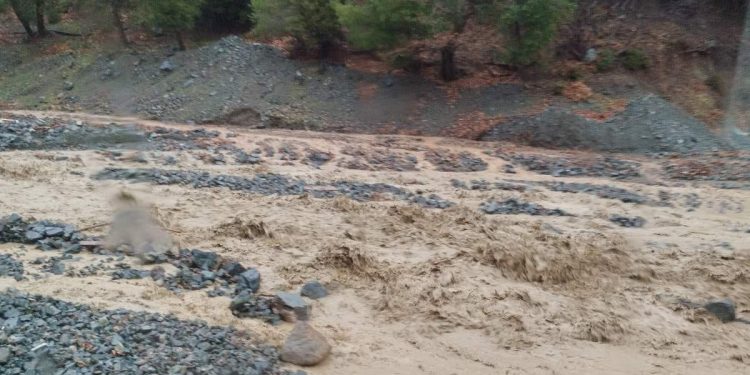 Σαμοθράκη: Μεγάλη καταστροφή στο αγροτικό οδικό δίκτυο από την ισχυρή βροχόπτωση