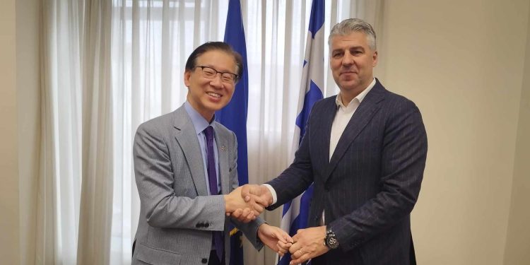 Επίσκεψη του Πρέσβη της Δημοκρατίας της Κορέας στην Περιφέρεια Ανατολικής Μακεδονίας και Θράκης