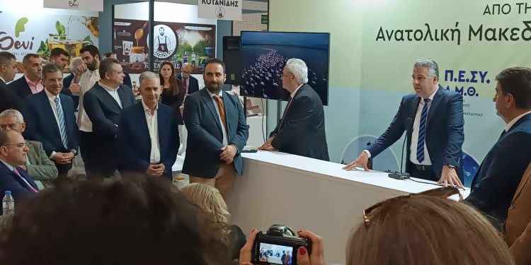 Τοψίδης: Τα προϊόντα της ΑΜΘ στην καρδιά της Αθήνας