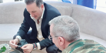 Αλεξανδρούπολη: Συνάντηση του δημάρχου με τον νέο διοικητή Δ΄Σώματος Στρατού