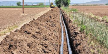 Ένταξη και χρηματοδότηση του έργου υπογειοποίησης του αρδευτικού δικτύου Πετάλου από το πρόγραμμα Αγροτικής Ανάπτυξης