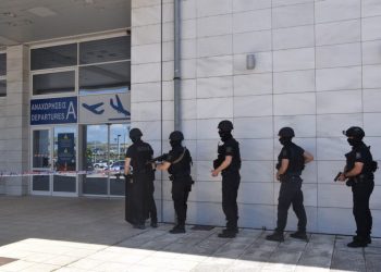 Άσκηση της ΕΛ.ΑΣ. στο αεροδρόμιο “Δημόκριτος”