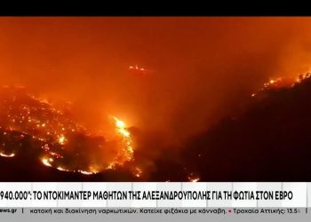 “940.000”: Το επίκαιρο ντοκιμαντέρ που δημιούργησαν μαθητές στην Αλεξανδρούπολη για τη φωτιά στον Έβρο