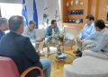 Συνάντηση Εργασίας δημάρχου Γιάννη Ζαμπουύκη με υπουργό Εσωτερικών, Θεόδωρο Λιβάνιο