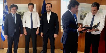 Συνάντηση δημάρχου Δ.Παπαδόπουλου με τον υπουργό Θ.Σκυλακάκη: Τι συζητήθηκε