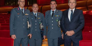 Βραβεύτηκε ο Καμαργιός Δημοσθένης ως εκπρόσωπος της Δ.Α. Αλεξανδρούπολης, για την προσφορά του στην προστασία των συνόρων