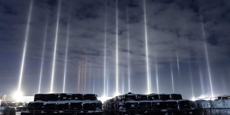 Ξεκίνησε η σεζόν “Πυλώνες Φωτός” στην Αλμπέρτα του Καναδά