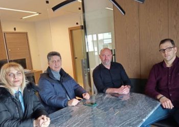 Συνάντηση του Βουλευτή της Ελληνικής Λύσης Παπαδάκη Παράσχο με την Συνδικαλιστική Ένωση Αστυνομικών Υπαλλήλων Αλεξανδρούπολης