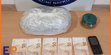 Σύλληψη ημεδαπού στη Δράμα για διακίνηση και κατοχή κάνναβης.