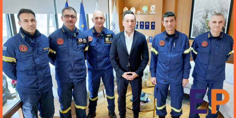 Συνάντηση Δημάρχου Αλεξανδρούπολης με τον νέο Συντονιστή Επιχειρήσεων Πυροσβεστικού Σώματος Ανατολικής Μακεδονίας και Θράκης