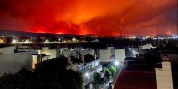 Προειδοποίηση υψηλού κινδύνου πυρκαγιάς στις δασικές περιοχές του Έβρου στις 12/07/2025.