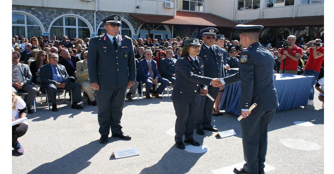 Νέοι αστυφύλακες στην τελετή ονομασίας τους 2022–2025