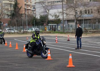 Λειτουργία νέας πίστας εξετάσεων δικύκλων στην Κομοτηνή