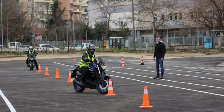 Λειτουργία νέας πίστας εξετάσεων δικύκλων στην Κομοτηνή