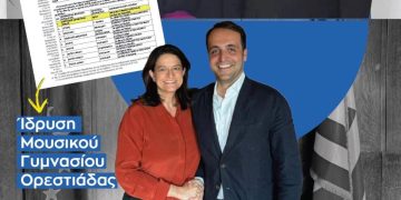 πίσημη ίδρυση Μουσικού Γυμνασίου Ορεστιάδας