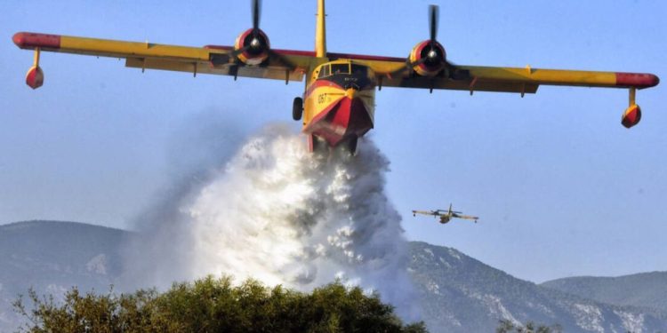 Πυρκαγιά σε αγροτική έκταση στα Λάβαρα Σουφλίου