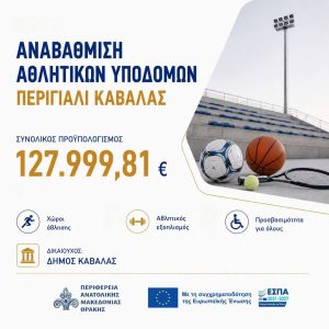 Νέες υποδομές άθλησης στην περιοχή