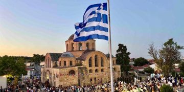 Λαμπρός εορτασμός της Κοιμήσεως της Θεοτόκου
