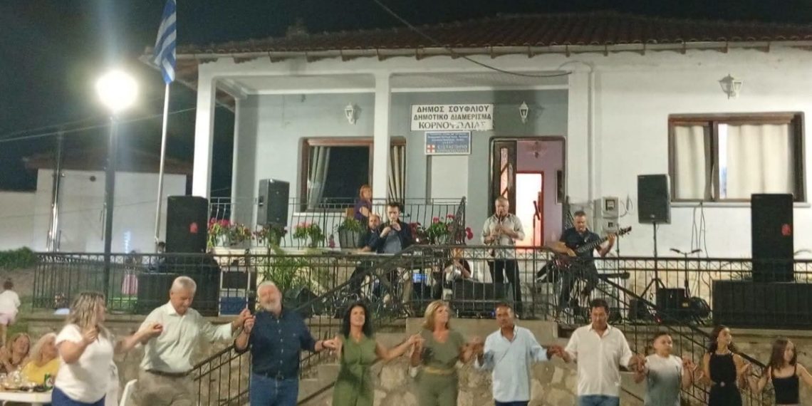Κορνοφωλιά Σουφλίου: Με κατάνυξη ο Πανηγυρικός Εσπερινός
