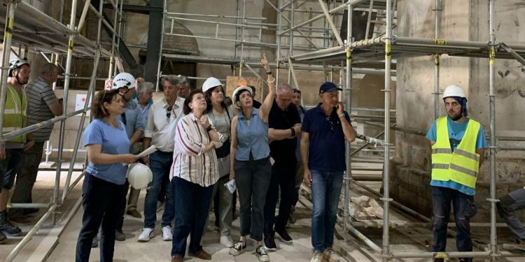 Στον Έβρο η Λίνα Μενδώνη για τα έργα πολιτισμού