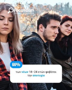 Έρευνα Focus Bari: Η αποτυχία, η ψυχική κόπωση και η αβεβαιότητα